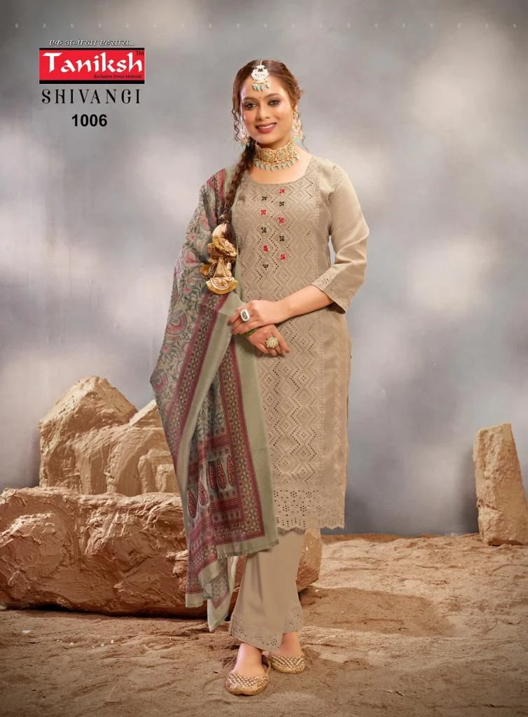 Taniksh Shivangi Vol 1 Muslin Wholesale Readymade Salwar Suit Catalog — Wholesale Readymade Suit, MPA wholesale from Surat - Gallery Image 4